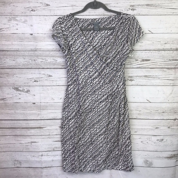 Ann Taylor Dresses & Skirts - Ann taylor dress 0 womens casual wrap brown black